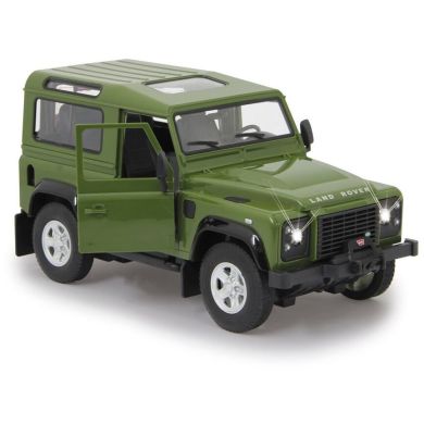 Автомобиль на радиоуправлении Land Rover Defender 1:14 зеленый 2,4 Rastar Jamara 405155