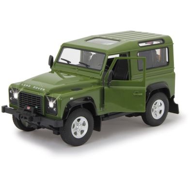 Автомобиль на радиоуправлении Land Rover Defender 1:14 зеленый 2,4 Rastar Jamara 405155