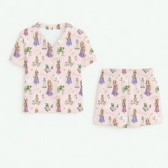 Дитяча піжама з коротким рукавом і шортами My Little Pie Aurora 104-110 PJ023