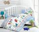 Постельный комплект детский для мальчика Cotton box Голубой Dino 120 х 150 2000625
