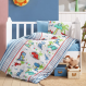 Постельный комплект детский для мальчика Cotton box Голубой Dino 120 х 150 2000625