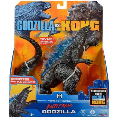 Фигурка Godzilla vs. Kong Ґодзилла делюкс 17 см, звук 35501