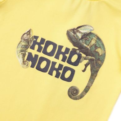 Футболка детская Koko Noko желтая р. 98 E38823-37