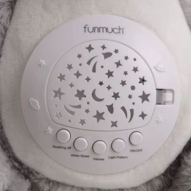 Игрушка FUNMUCH Коала с функцией колебания, проектором; колыбельные, белый шум FM666-76