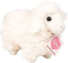 Игрушка мягкая Teddy Hermann Овечка Курт и Эльфрида 12 см в ассортименте 93438