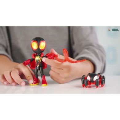 Игровой набор Hasbro Spidey And His Amazing Friends Miles Morales с аксессуарами F8143