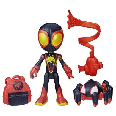 Игровой набор Hasbro Spidey And His Amazing Friends Miles Morales с аксессуарами F8143