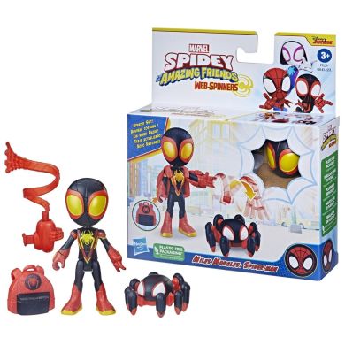 Игровой набор Hasbro Spidey And His Amazing Friends Miles Morales с аксессуарами F8143