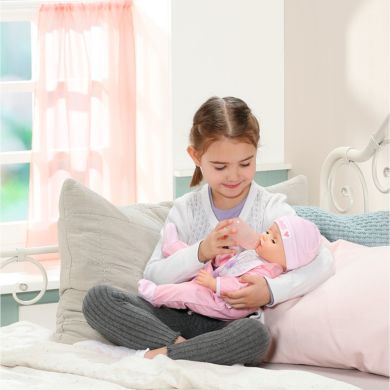 Інтерактивна лялька BABY ANNABELL МОЯ МАЛЕНЬКА КРИХІТКА 43 cm, з аксесуарами 706626