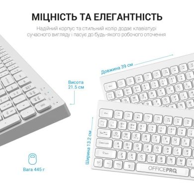 Клавіатура бездротова OfficePro SK985W SK985W