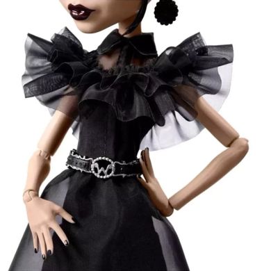 Колекційна лялька Венздей Аддамс Танці Rave'N, Monster High X Wednesday HXJ03