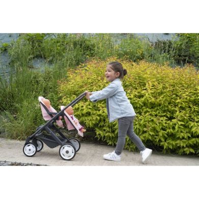 Коляска для кукол Maxi-Cosi&Quinny для близнюків Софт, 52 х 38,5 х 64 см, 3+ SMOBY 253217