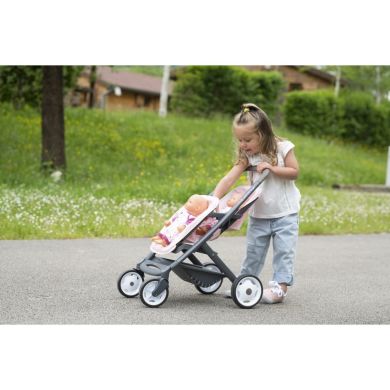 Коляска для кукол Maxi-Cosi&Quinny для близнюків Софт, 52 х 38,5 х 64 см, 3+ SMOBY 253217