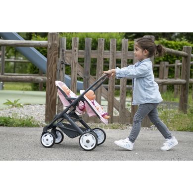 Коляска для кукол Maxi-Cosi&Quinny для близнюків Софт, 52 х 38,5 х 64 см, 3+ SMOBY 253217