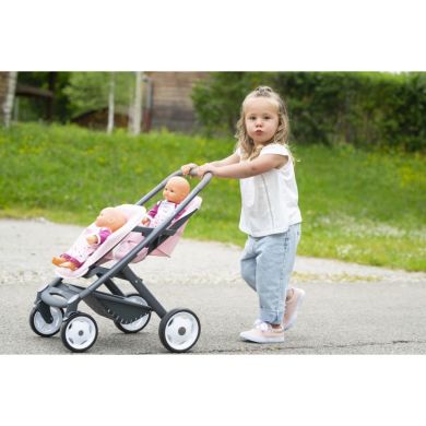 Коляска для кукол Maxi-Cosi&Quinny для близнюків Софт, 52 х 38,5 х 64 см, 3+ SMOBY 253217