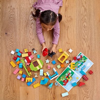 Конструктор LEGO DUPLO Classic Коробка з кубиками Deluxe, 85 деталей 10914