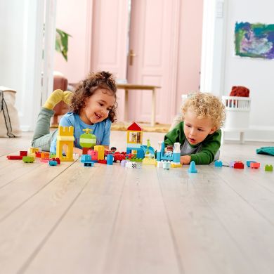 Конструктор LEGO DUPLO Classic Коробка з кубиками Deluxe, 85 деталей 10914