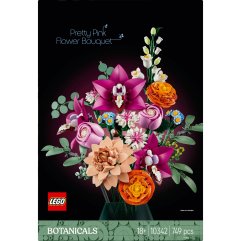 Конструктор Милий рожевий букет квітів LEGO Botanicals 10342