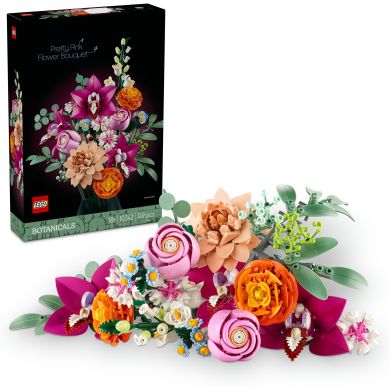 Конструктор Милий рожевий букет квітів LEGO Botanicals 10342