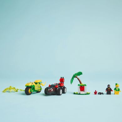 Конструктор Перегони на електромобілях з динозаврами LEGO Spidey 11198