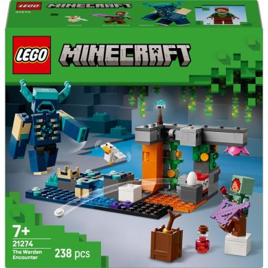 Конструктор Встреча с Боронителем LEGO Minecraft 21274