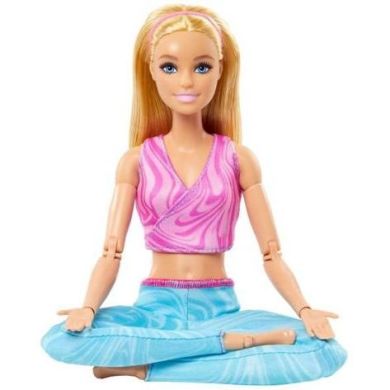 Кукла Barbie серии Двигайся как я блондинка HRH27