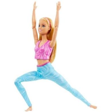 Кукла Barbie серии Двигайся как я блондинка HRH27