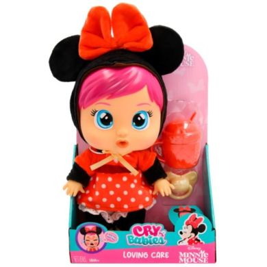 Кукла Плакса Минни с аксессуарами, 26 см. Cry Babies 927384