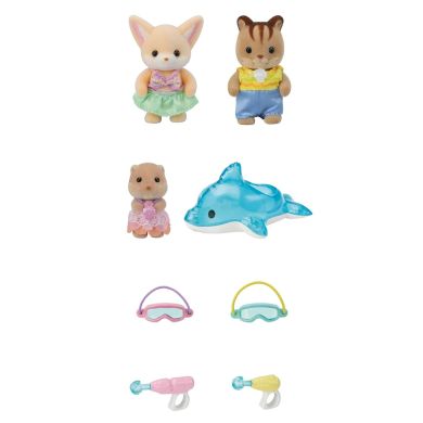 Малыши, развлечения в бассейне Sylvanian Families 5749