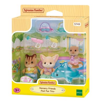 Малыши, развлечения в бассейне Sylvanian Families 5749