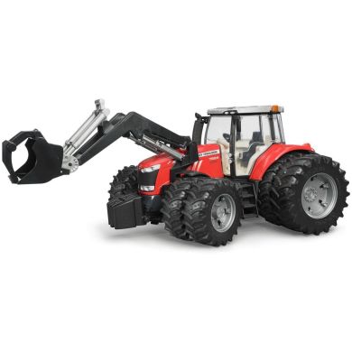 Машинка игрушечная Трактор Massey Ferguson 7624 с передним дажеажителем Bruder 03047