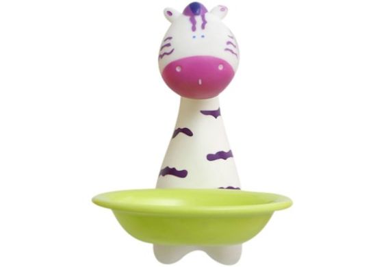 Мильниця Babyhood зебра BH-704Z, Білий