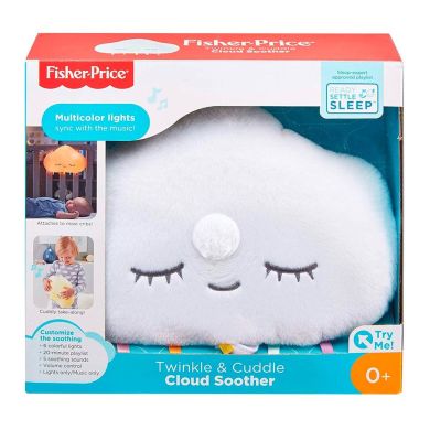 Музична хмаринка-нічник Fisher-Price Солодкі сни GJD44, Білий