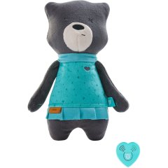 М'яка іграшка для сну MyHummy Teddy Bear Mia Mobile app 5907637944439, Графітовий