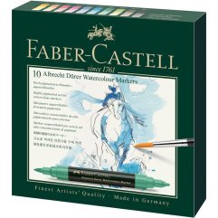 Набір акварельних двосторонніх маркерів Albrecht Durer Faber-Castell 160310