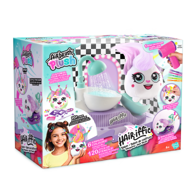 Набір DIY AIRBRUSH PLUSH Hair'iffic Перукарня AIR044