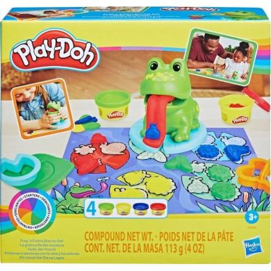 Набір для творчості з пластиліном Play-Doh Жабка та кольори F6926