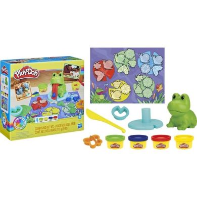 Набір для творчості з пластиліном Play-Doh Жабка та кольори F6926