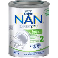 Суха суміш NAN ExpertPro Total Comfort 2 Харчовий продукт для спеціальних медичних цілей для дітей від 6 місяців 800 г 7613039792377