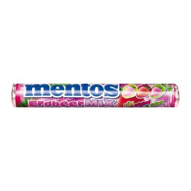 Жевательные конфеты Mentos Perfetti Клубничный микс 37 г 87317527