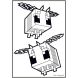 Розмальовка А4 Yes Minecraft з наліпками, 8 стор. YES 743221