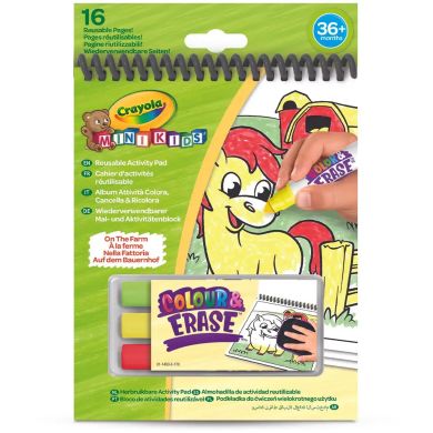 Розмальовка багаторазова Ферма Crayola 81-1499-3