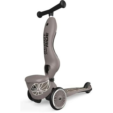 Самокат Scoot and Ride серии Highwaykick-1 Lifestyle коричневий, до 3р/20кг SR-210621-BROWNLINES