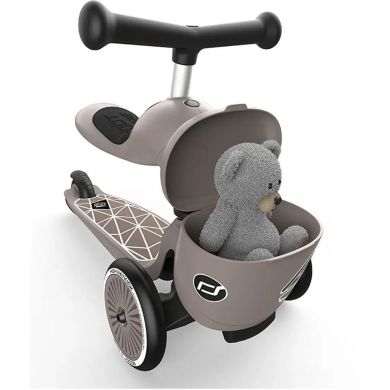 Самокат Scoot and Ride серии Highwaykick-1 Lifestyle коричневий, до 3р/20кг SR-210621-BROWNLINES