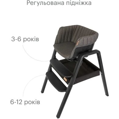 Стульчик для кормления Tutti Bambini Nova, черный 611010/9999, Черный