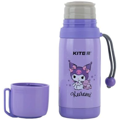 Термос 350 мл, Hello Kitty Kite HK24-301, Фиолетовый