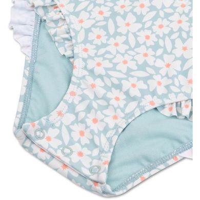 Цельный купальник Зеленые цветы 98/104 Swim Essentials 2024SE1099