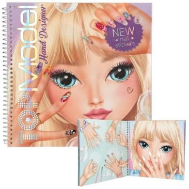Альбом для декорирования с наклейками TOPModel Create Your Hand-Design Colouring Book 0413029