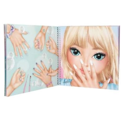 Альбом для декорирования с наклейками TOPModel Create Your Hand-Design Colouring Book 0413029