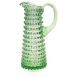 Графін для напоїв довгий Hobnail світло-зелений, 1000 мл KLIMCHI 16185/1000-51/27